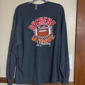 Long Sleeve T-shirt Ohio State Buckeyes and Bengals.  Mens Size XL